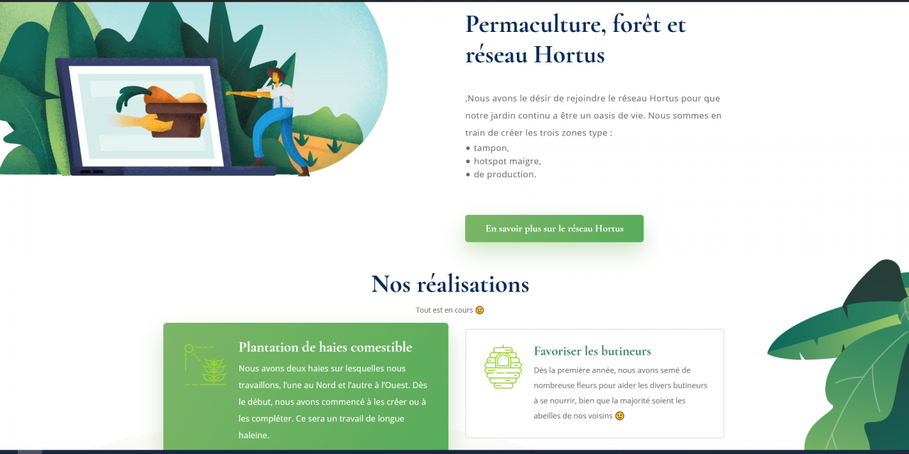 La ferme d’autonome le blaireau
