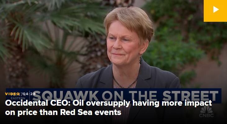 Prévision d’une Pénurie de Pétrole d’ici Fin 2025, Alertent les Dirigeants d’Occidental